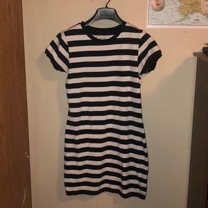 Black and white dress